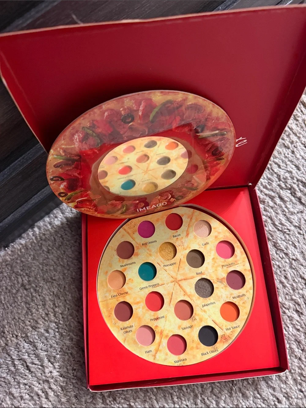 Pizza Palette Women Makeup Eyeshadow